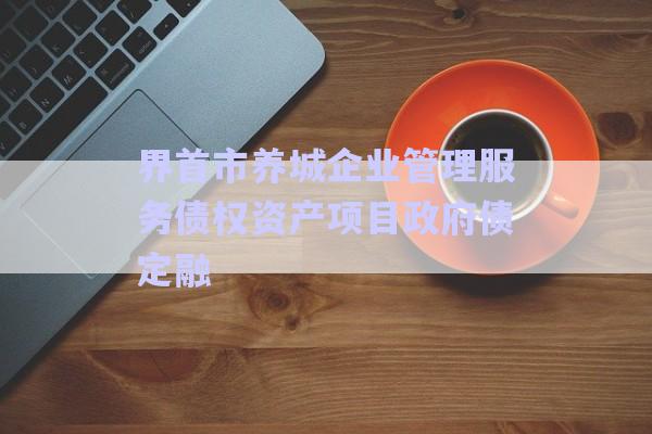 界首市養(yǎng)城企業(yè)管理服務(wù)債權(quán)資產(chǎn)項目政府債定融-第1張圖片-政信固收網(wǎng)